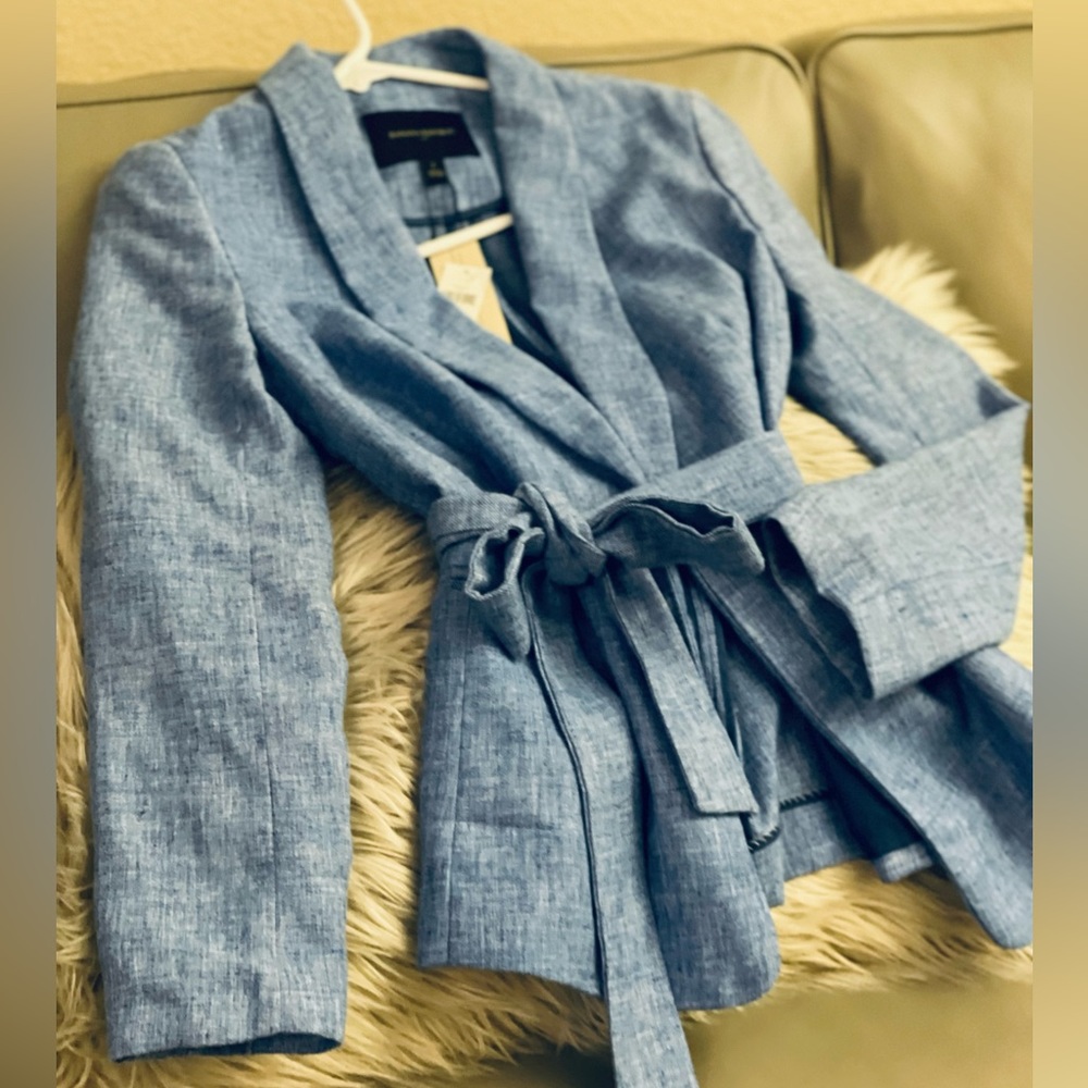 Blue Blazer Banana Republic